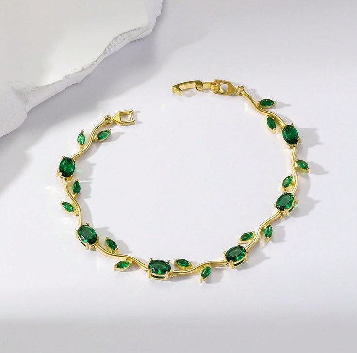 Romantic Flower Vine Bracelet