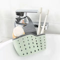 Double-Layer Sink Hanging Basket – Adjustable Sponge & Soap Drain Organizer