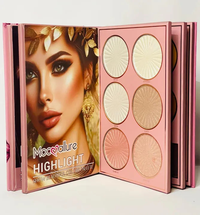 Mocallure 5-in-1 Makeup Book Palette – Complete All-in-One Beauty Kit