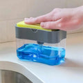 2-in-1 Dish Soap Dispenser & Sponge Caddy