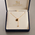 Roman Numeral Pendant Necklace - Adjustable and Double Sided