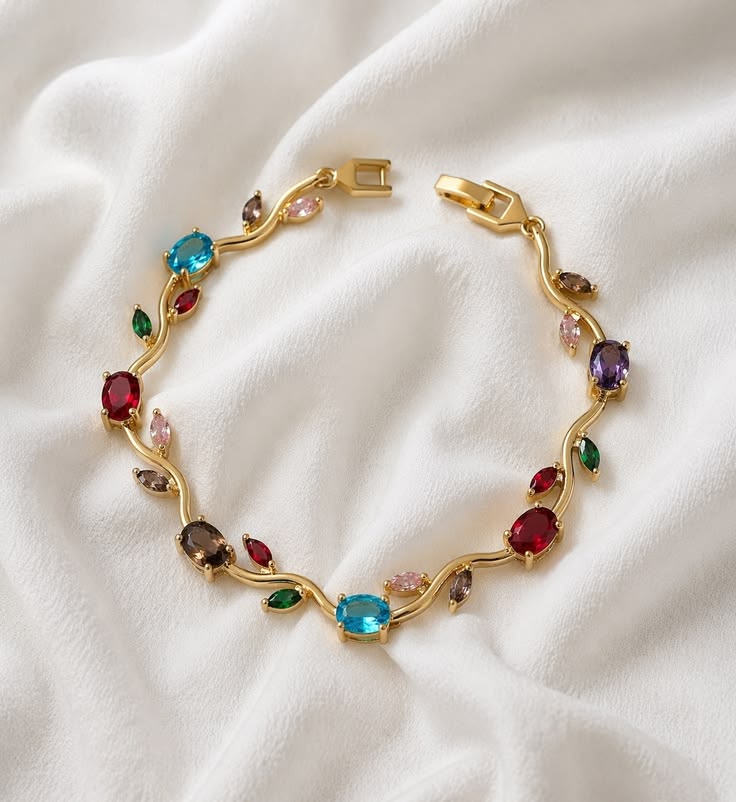 Romantic Flower Vine Bracelet