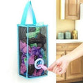 Wall-Mounted Grocery Bag & Multi-Purpose Dispenser