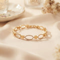 Elegant Stone Link Bracelet for Women